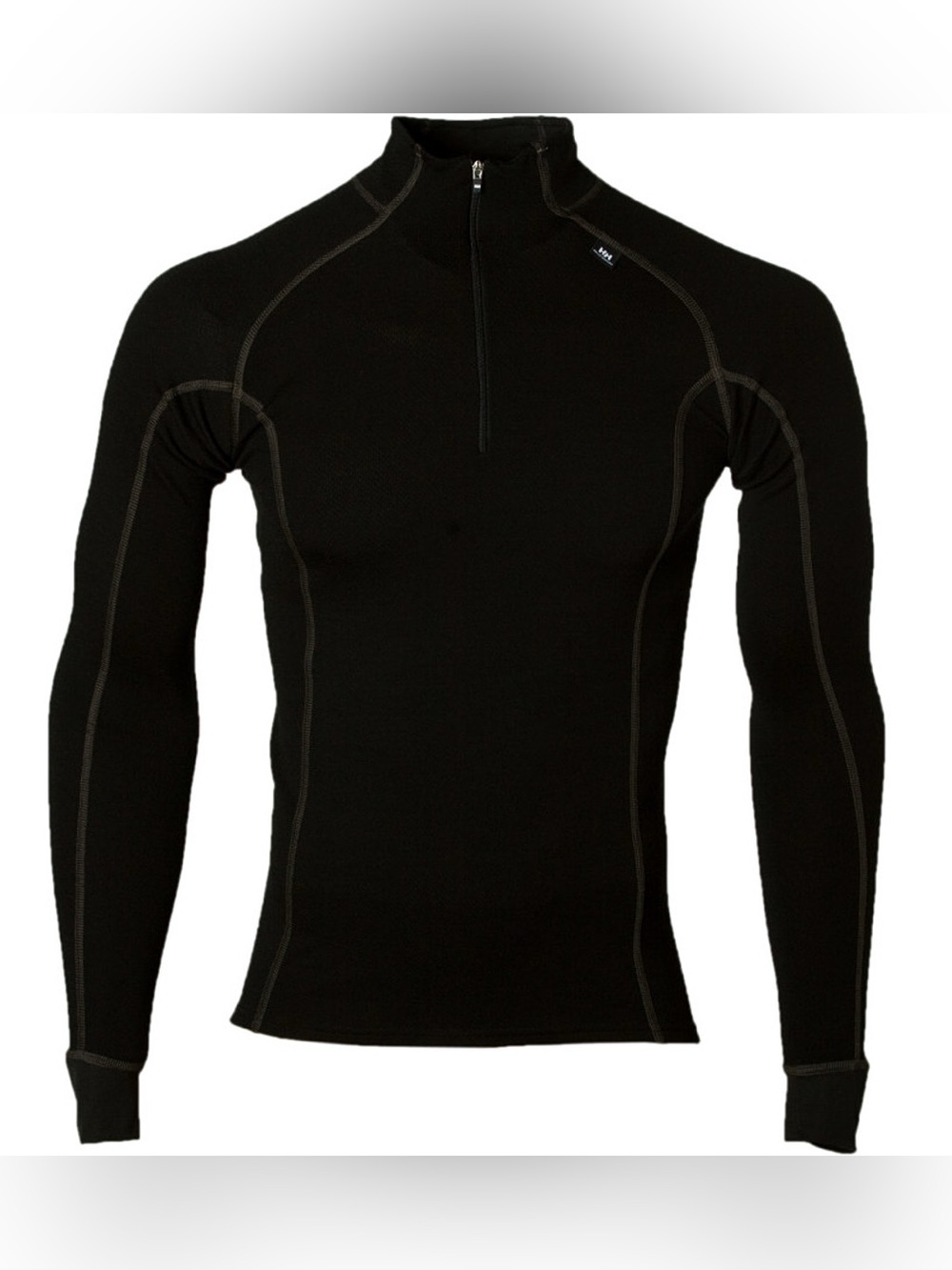 Helly Hansen Warm Freeze 1/2 Zip, Merino blend mid-layer, black, large